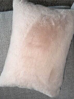 Anthropologie Sophie Faux Fur Pillow